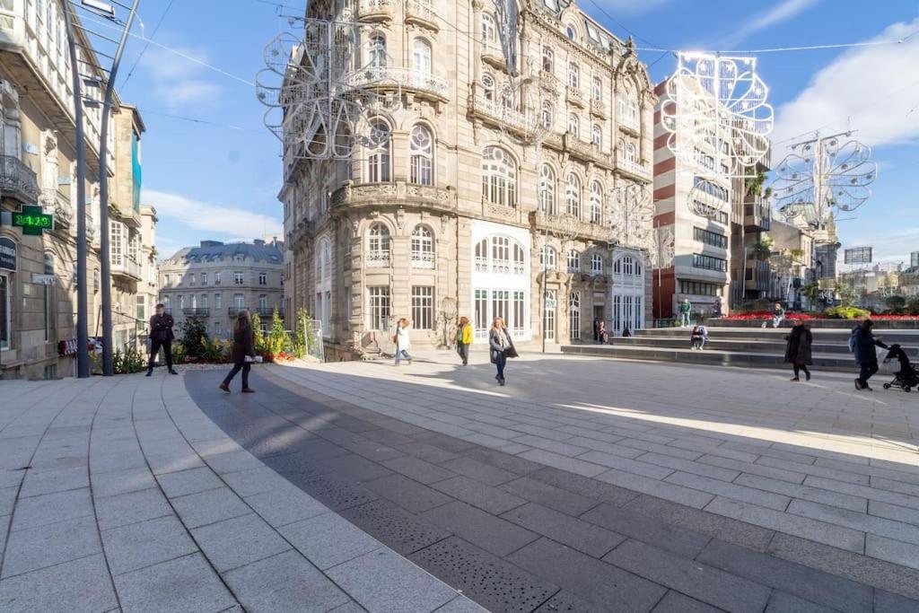 En Un Edificio Senorial: Duplex Totalmente Nuevo. Apartamento Vigo Exterior foto
